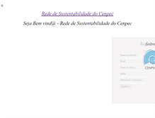 Tablet Screenshot of comunidade.cenpec.org.br
